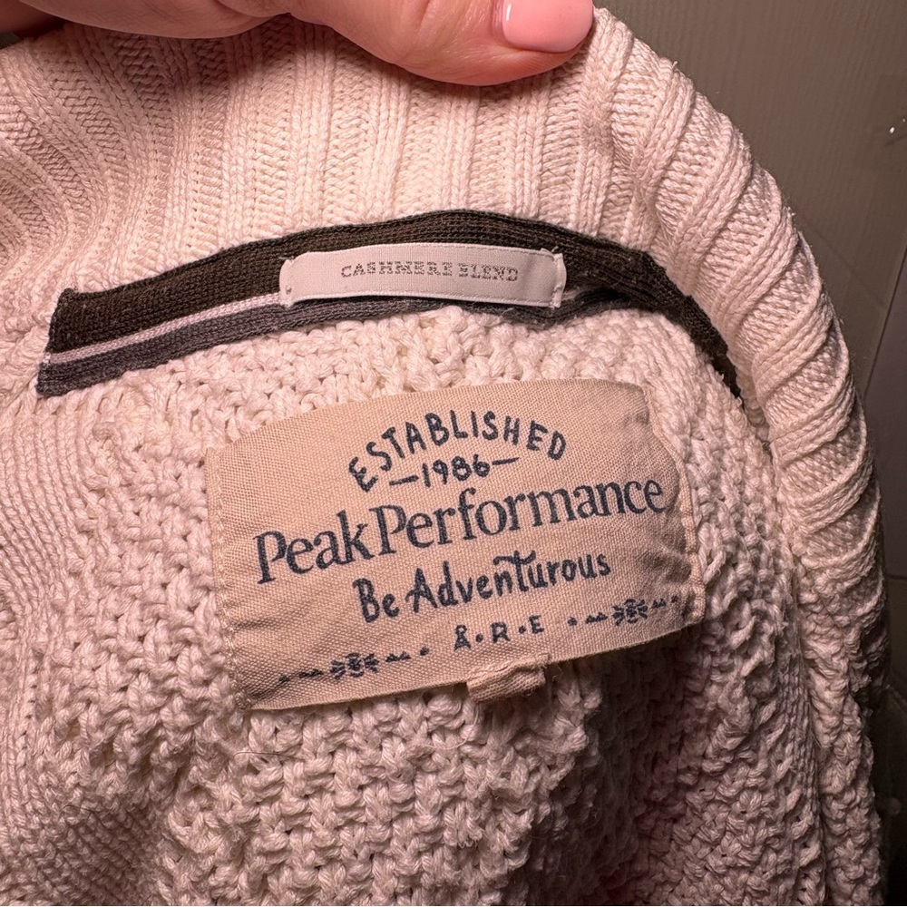 Swedish Cotton Cable‎ Knit Cardigan | heritage alpine sweater-Medium/ grandpa - Picture 16 of 16
